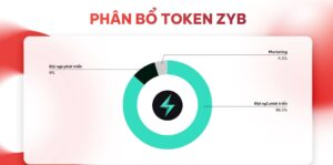 Biểu đồ phân bổ ZYB token